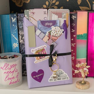 Blind Date With a Romance Book, Surprise Spicy Book and Personalized Bookish Accessories for Readers