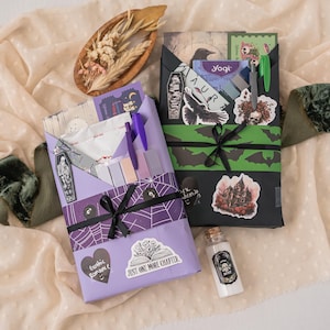 Halloween Blind Date With a Book: Spooky Season Surprise, Personalized Bookmark