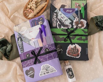 Halloween Blind Date With a Book: Spooky Season Surprise, Personalized Bookmark