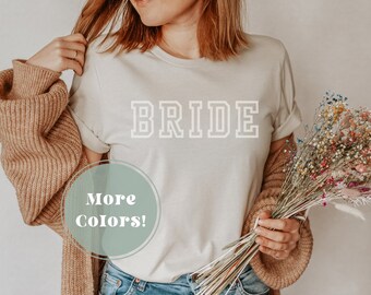 Bride Shirt, Retro Wedding Tee, Future Bride to Be T-Shirt, Custom Gift for Bride, Bridal Shower Gift, Bachelorette Party, Engagement Tee