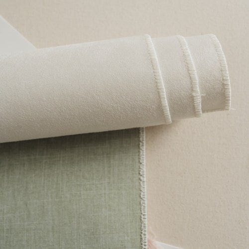 Light Blue Linen Flat Lay Styling Mat Double Sided Rollable Etsy