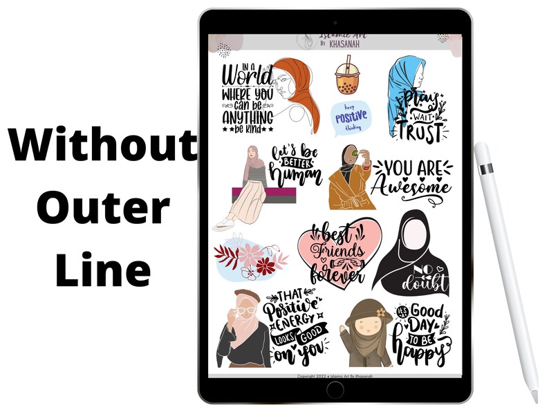 May include: A digital illustration of a set of stickers featuring various designs and quotes. The stickers feature a variety of colors, including pink, blue, green, and brown. The stickers include quotes such as "Let's be better human", "Play wait trust", "You are awesome", "Best friends forever", "That positive energy looks good on you", and "Good day to be happy".
