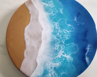 Ocean resin turntable Lasy Susan.