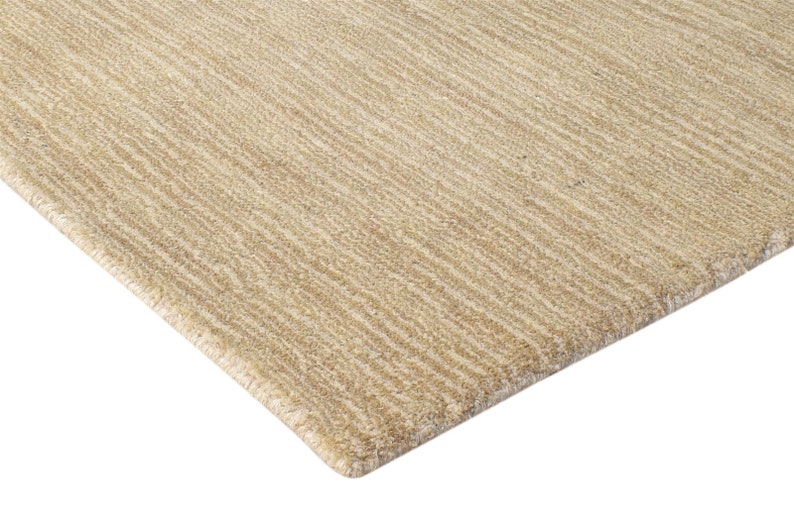 Jute Rug Handloom Brown Rug 2' X 3' Modern Scandinavian Solid Small Carpet Natural Rug Rugs image 6