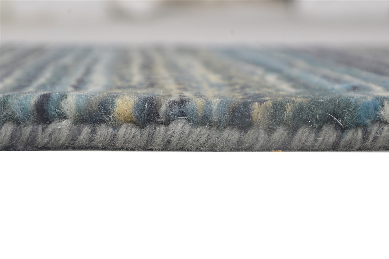 Wool Charcoal Rug 2' X 3' Modern Hand Knotted Bohemian Etsy UK