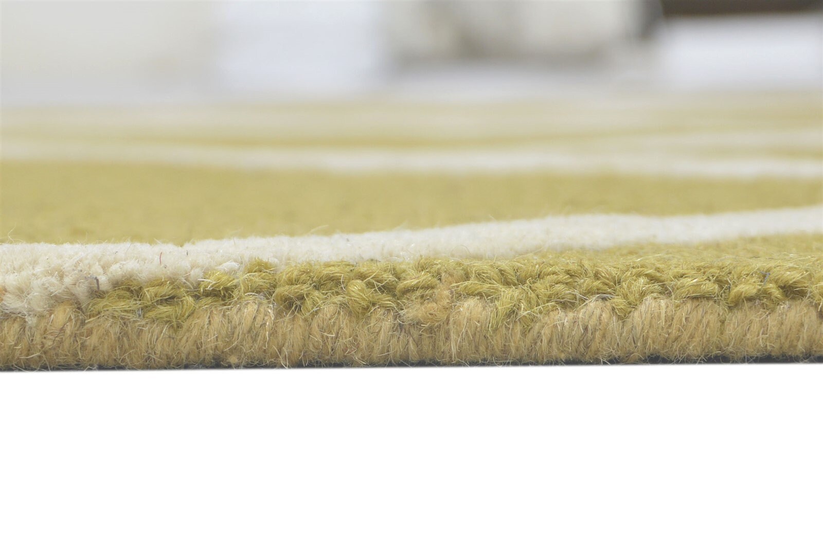 Wool Green Rug 5' X 7' Modern Hand Tufted Moroccan Etsy