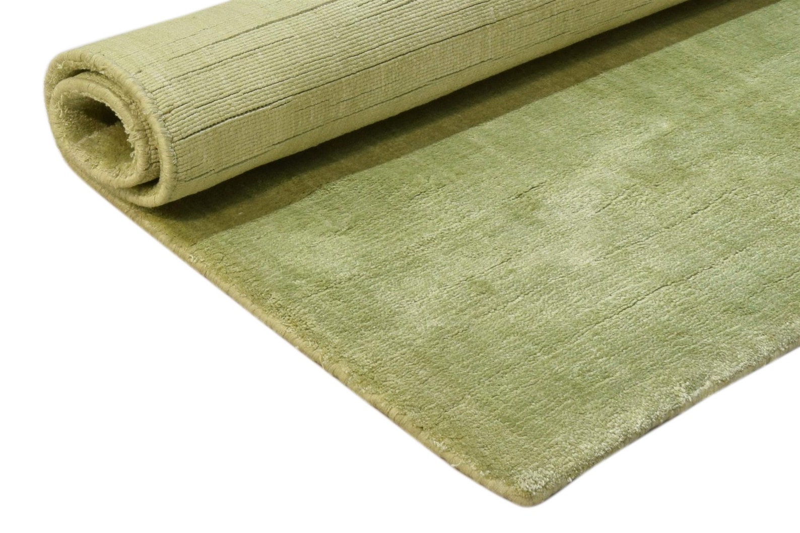 Silk Sage Rug 2' X 3' Modern Handloom Scandinavian Etsy