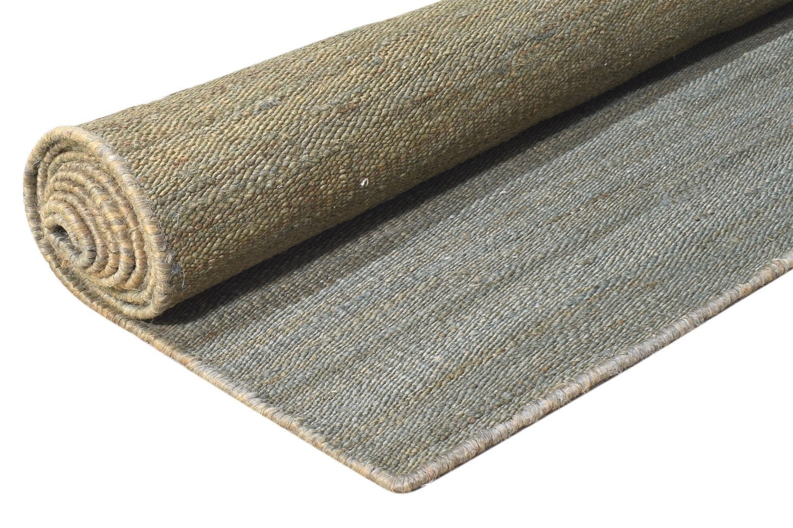 Jute dark grey rug 8' x 11' modern hand woven Etsy