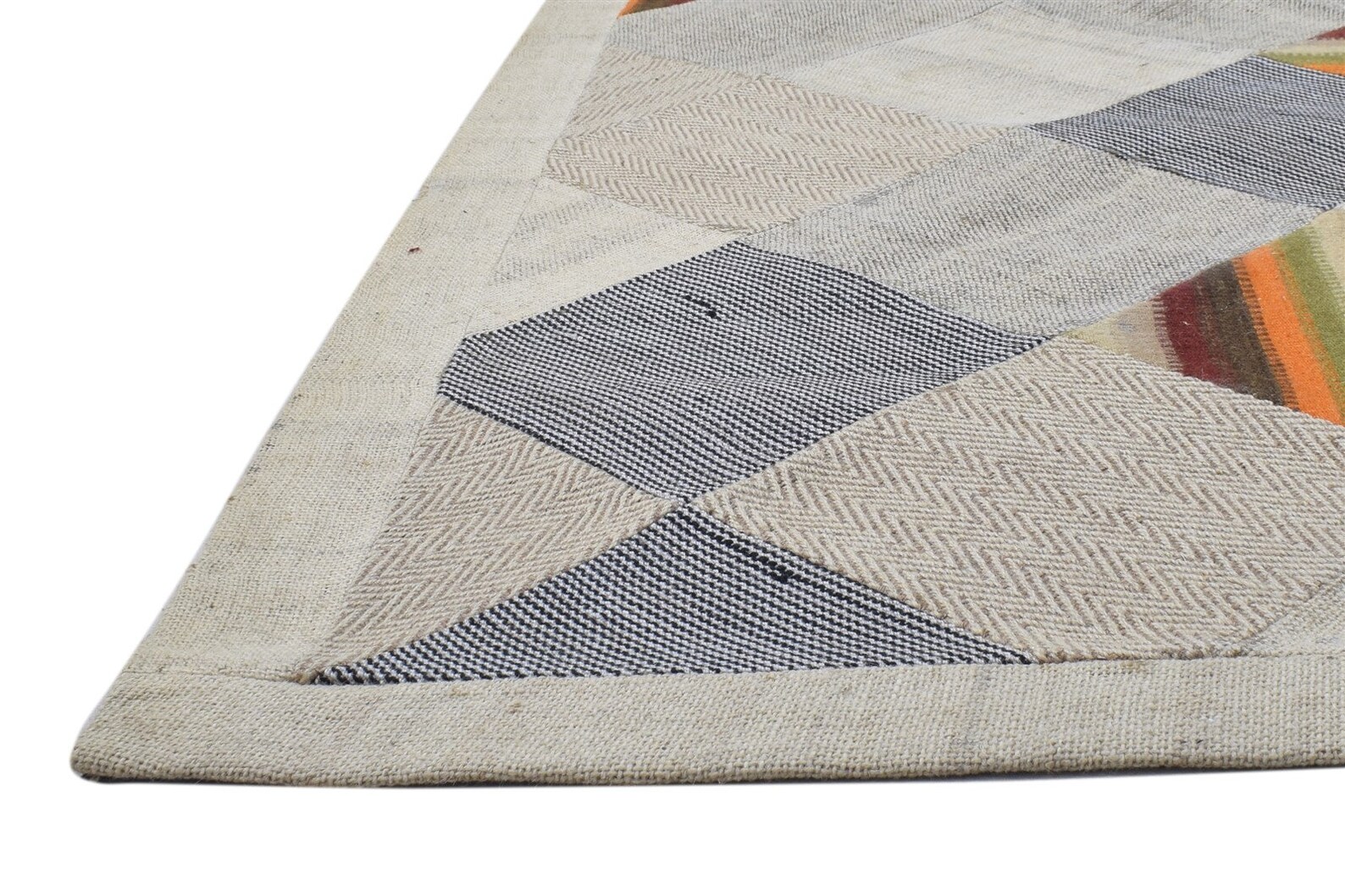 Wolle grauer Teppich 7x8 modern handgefärbt skandinavisch | Etsy