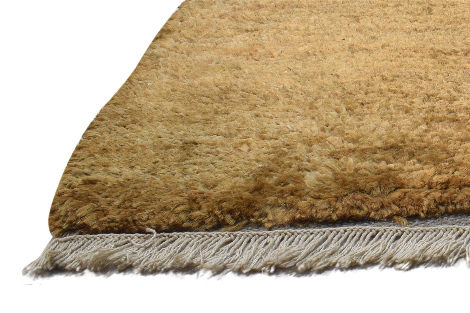 Jute Gold Rug 2' X 2' Modern Hand Knotted Scandinavian Etsy