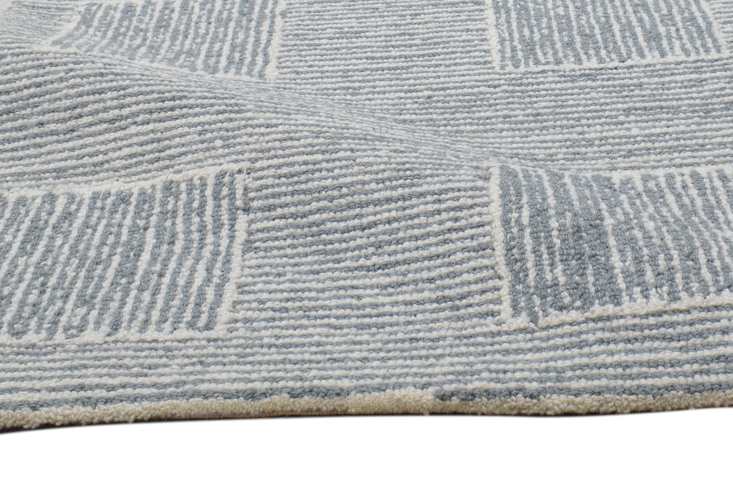 Wolle grauer Teppich 2x3 modern handgefärbt skandinavisch | Etsy