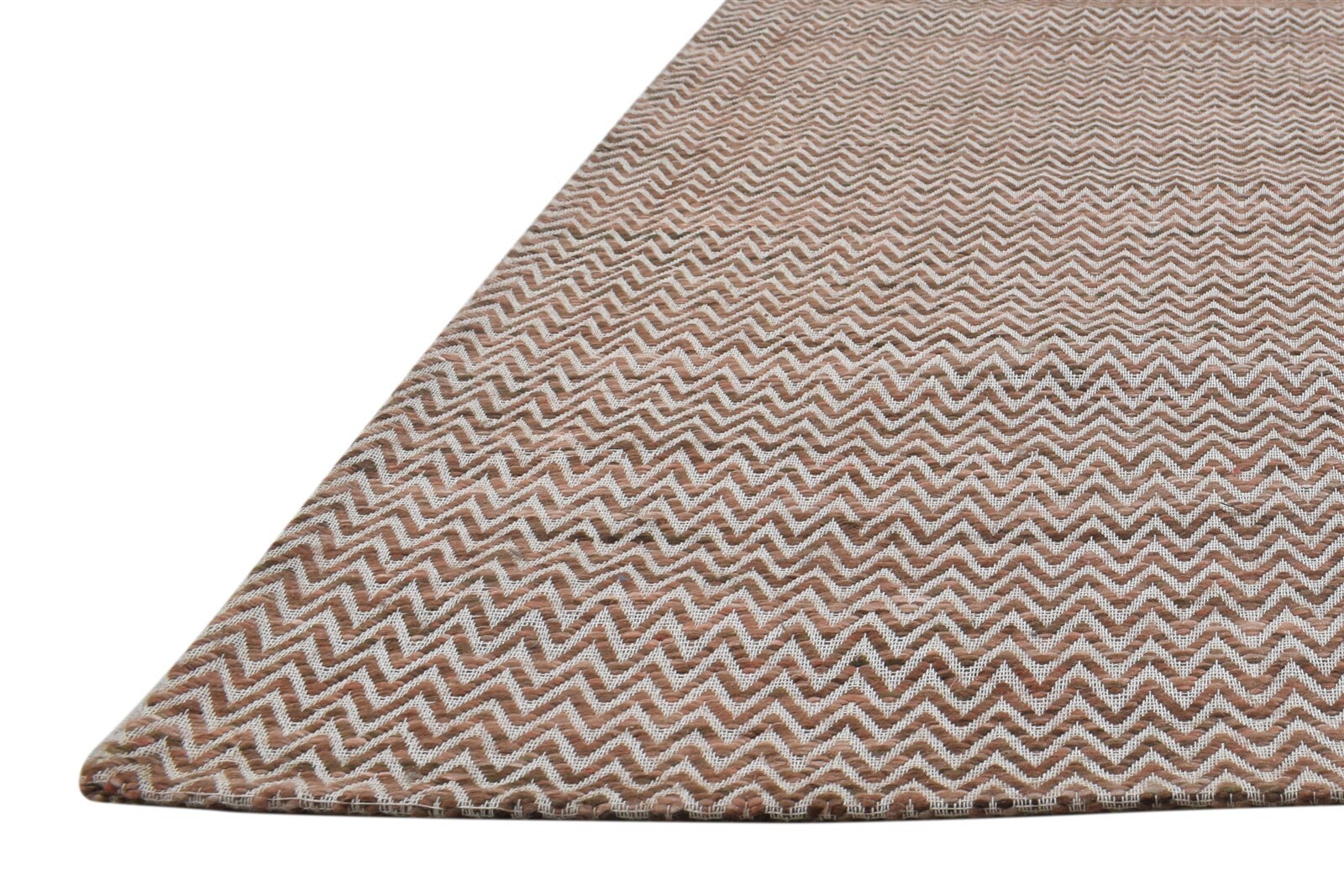 Jacquard Brown Rug 5X7 Modern Jacquard Loom Scandinavian Etsy