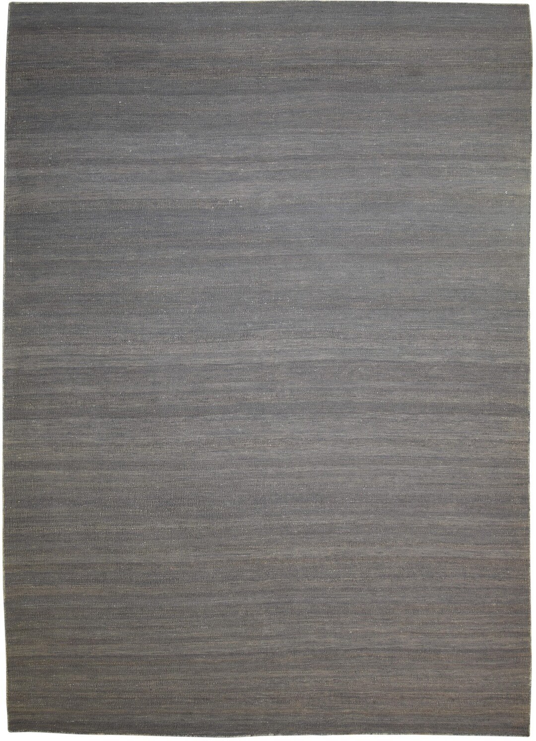 Jute Rug 10X14 Rug Dark Grey Modern Hand Woven Scandinavian Solid Extra