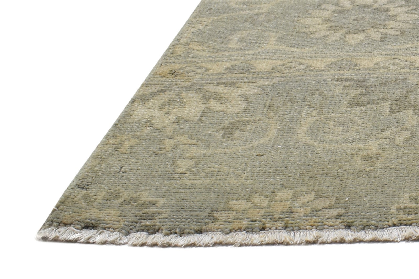 Wolle Salbei Teppich 2'x 2' Persisch handgeknüpft | Etsy