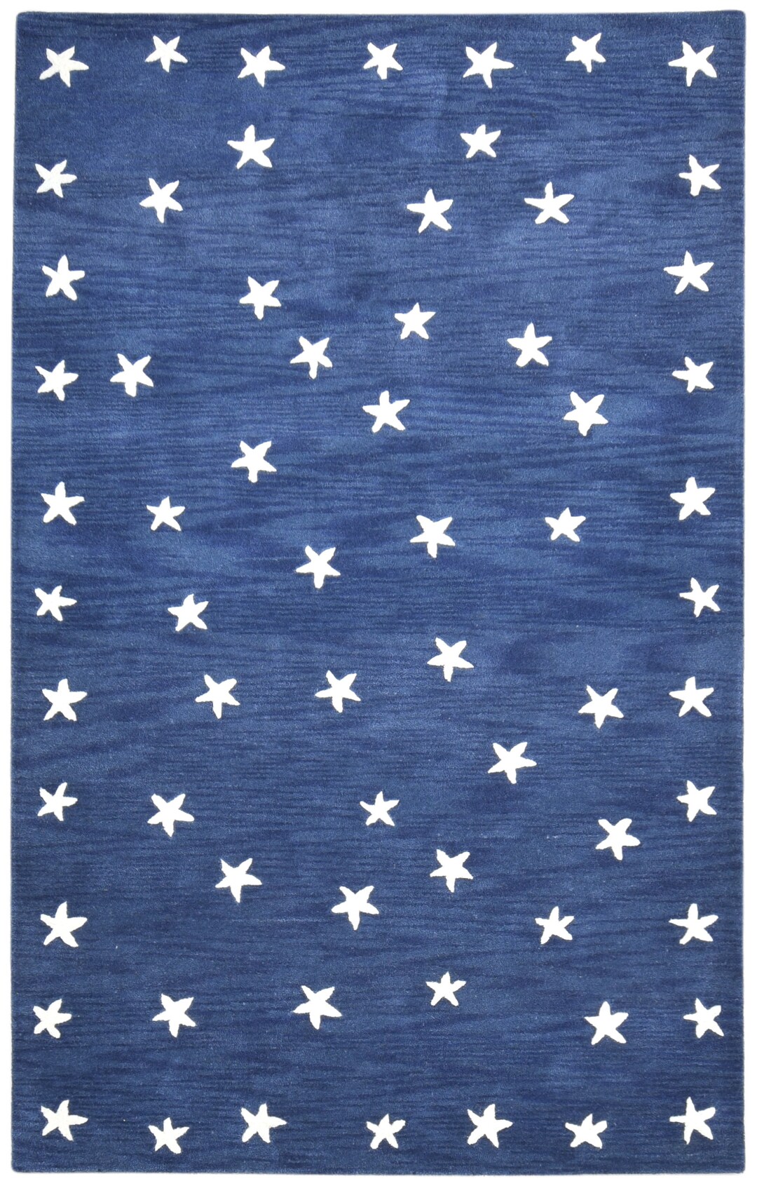 Star Rug Kids Rug Starry Skies Rug Pink Nursery Rug Star Blue Rug, Navy