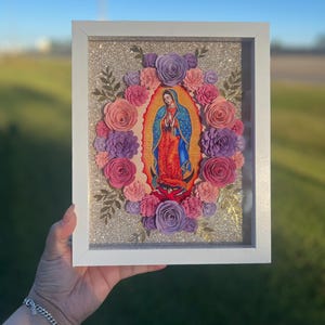 Virgencita de Guadalupe shadowbox