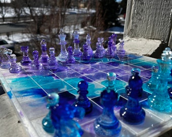 Handmade Custom Chess Set - Etsy