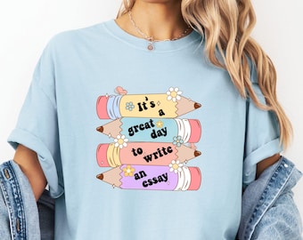Language Arts Teacher Shirts, English Teacher Shirt, English Teacher Gifts, Funny Teacher Shirt, LA Teacher Gift, Essay Writing