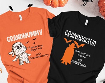 Oma Opa Shirt, Oma Halloween Shirt, Großeltern Passende Shirts, Oma Shirt, Opa Halloween Shirt, Geschenk für Großeltern
