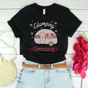 Grammy-shirt, campingshirt, Grammy Glamping-shirt, campingt-shirt, oma kampshirt, campert-shirt, oma shirt grappig, cadeau voor Grammy