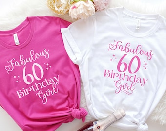 Regalo per il 60° compleanno, maglietta per il 60° compleanno, regali per il 60° compleanno per lei, regalo divertente per il 60° compleanno, maglietta per il compleanno, festa per il 60° compleanno