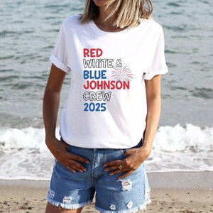 4th of July Shirt, Matching Family Tee, Custom 4th of July T shirts, Independence Day Shirt, 4th of July Kids Shirt, Personalized Family Tee
