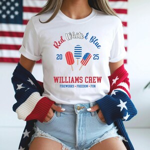 4th of July Shirt, Independence Day Shirt, USA T Shirt, 4th of July Tshirt, Matching Family Shirts, Fourth of July, Firework Red White Blue