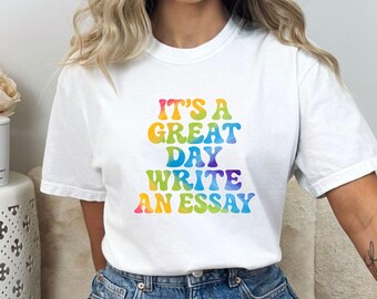 Language Arts Teacher Shirts, English Teacher Shirt, English Teacher Gifts, Funny Teacher Shirt, LA Teacher Gift, Essay Writing