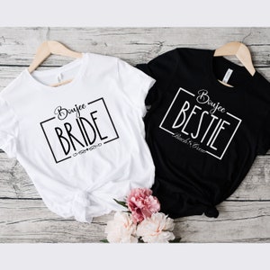 Brautparty Shirts, Bachelorette Shirts, Brautparty, Boujee Braut, Bach und Boozy, Verlobungsfeier Shirts, Brautjungfer Shirt