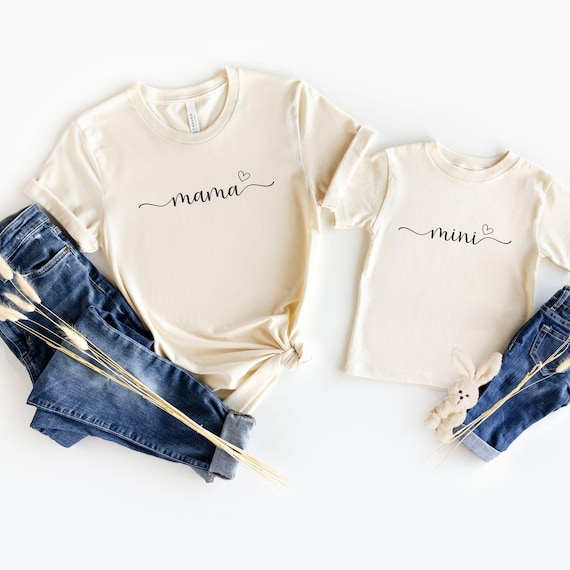 Vestiti Mamma Magliette Uguali Mamma E Figlio Magliette T-Shirt