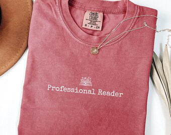 Book Shirt Comfort Colors®, Cute Reading Shirt, Bookish Gift, Bookworm Gifts, Book Club Shirt, Book Lover Gift, Reading Shirts for Teachers