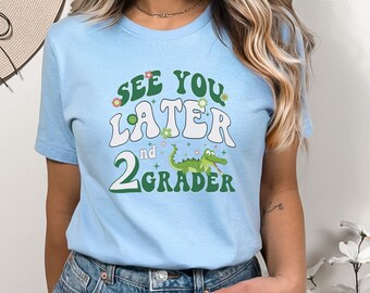 Last day of school teacher shirt, End of school teacher tshirt, end of school year party, Second grade teacher, 2nd Grade Teacher Shirts