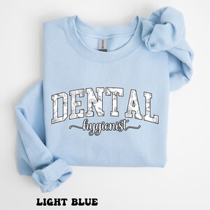 Sweat-shirt hygiéniste dentaire, cadeaux hygiéniste dentaire, cabinet de dentiste, sweat-shirt hygiéniste, cadeau de diplômé pour assistant-dentiste