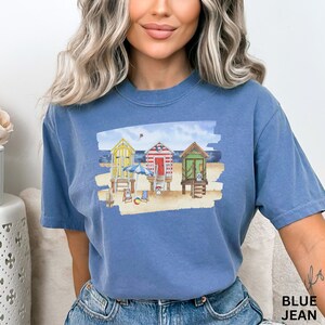 Westie Shirt Comfort Colors, Westie Gifts, Westie Beach Shirt, West Highland White Terrier Shirt, Westie Mom Beach Tshirt,  Spring Clothing