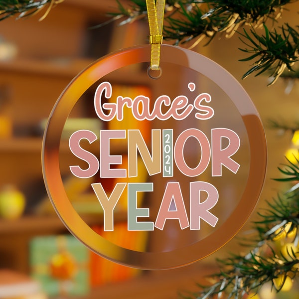 Senior 2024 Ornament Svg Etsy