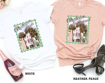Charleston Bachelorette Party Shirts, Bach Trip Tshirts, Bachelorette Party Shirts, Charleston Bridal Party Shirts, Coastal Bachelorette Tee