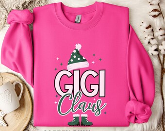 Sudadera de Gigi, Regalo para Gigi, Suéter de Gigi, Sudadera navideña de Gigi, La mejor sudadera de Gigi, Regalo para Gigi, Regalo para la abuela, Nueva abuela