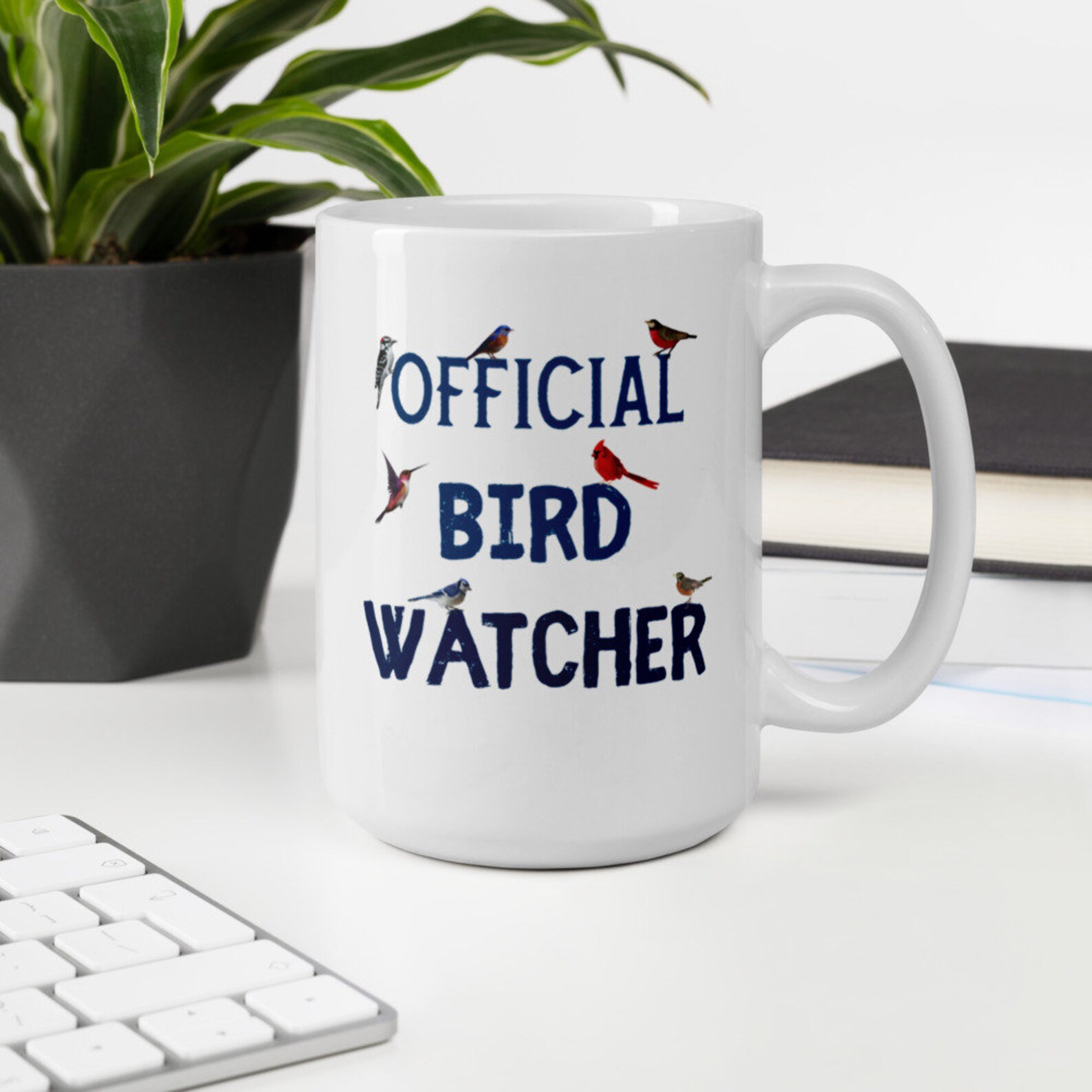 Official Bird Watcher Mug Bird Lover Gift Bird MugBird Etsy