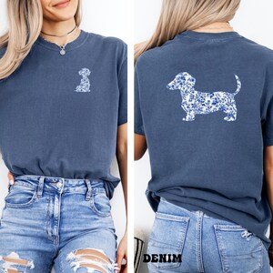 Dachshund Shirt Comfort Colors, Dachshund Gifts, Dachshund Gifts for Her, Doxie Mom, Weiner Dog Gift, Dachshund Mom Gift