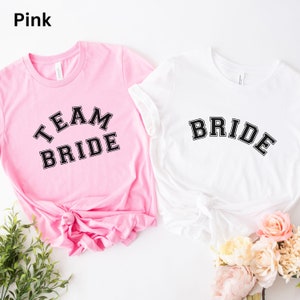 Team Bride Shirts, Bride Shirt, Bachelorette Party Shirts, Group Bridesmaid Shirts, Bridesmaid Proposal Gift, Bachelorette Shirts, Wedding