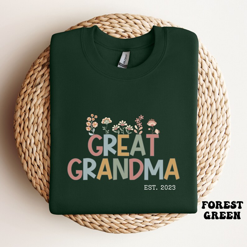 Great Grandma Gift, Great Grandma Sweatshirt, Christmas Gift for Great