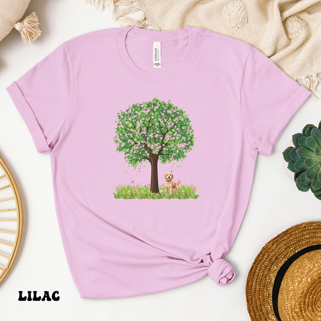 Goldendoodle Spring Shirt, Doodle Mom T Shirt, Golden Doodle Dog Tee ...