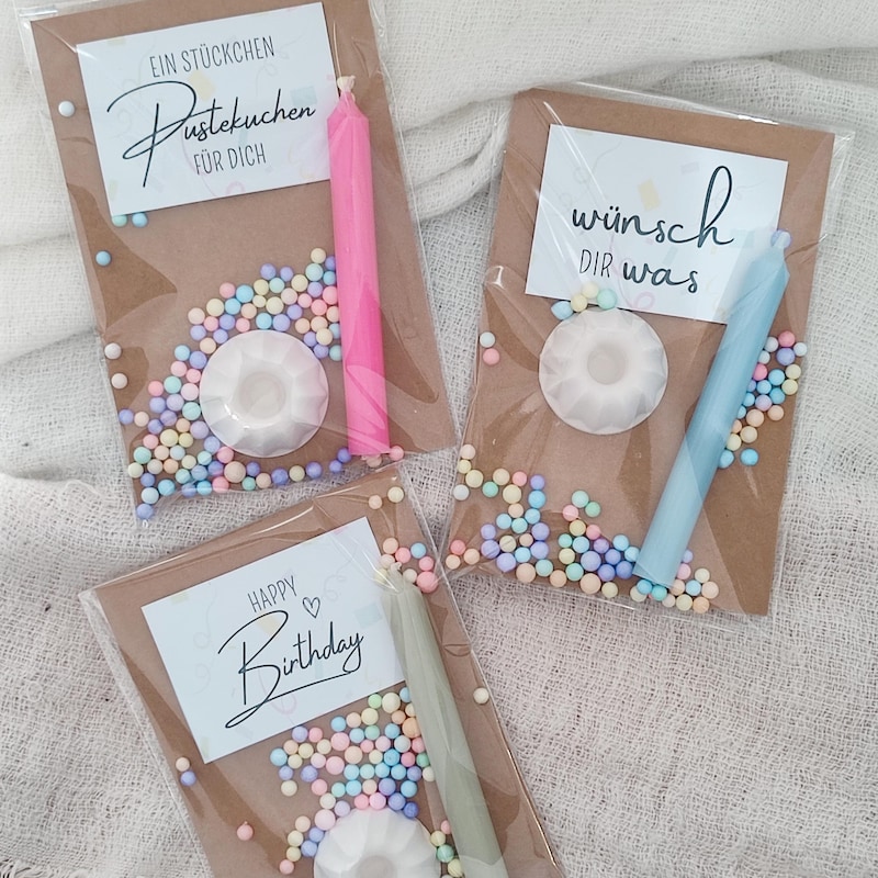 BIRTHDAY I Mini Gugelhupf I Gift to Go I Little Something I Wish Fulfiller I Pustekuchen