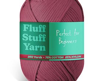 Soft Cotton Yarn for Crocheting & Knitting - Crochet Yarn for Crocheting, Knitting Yarn, Pack of 1 , Measuring 370 Yds Yarn for Knitting