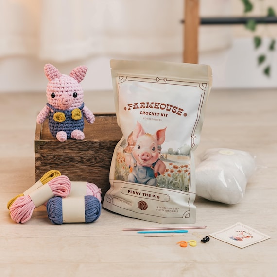 Kit Uncinetto Per Principianti Con Animali Peluche - Include Tutorial Per Bambini E Adulti - Foto 12
