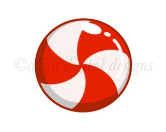 Descarga digital instantánea de Peppermint, PNG, JPG, archivos SVG, dibujado a mano, imágenes prediseñadas, imágenes prediseñadas de Navidad