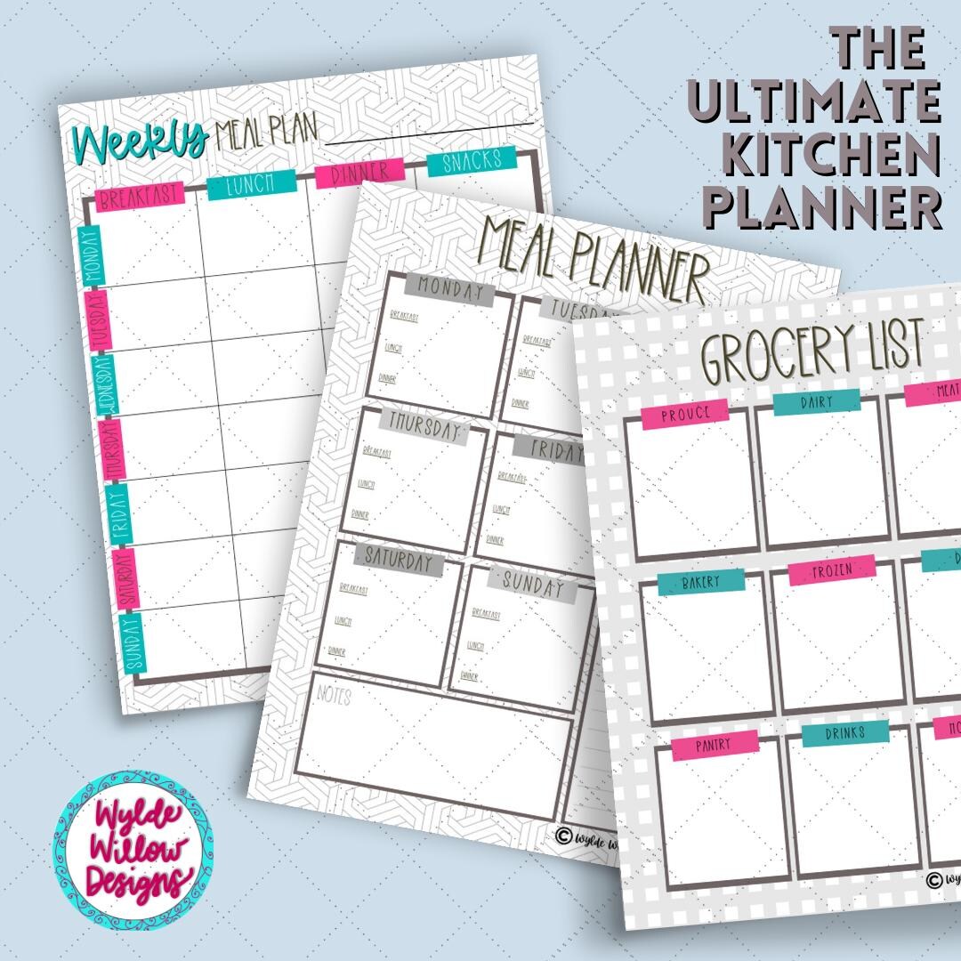 Simplify Your Kitchen Routine With Meal Planning and Inventory Tracking ...