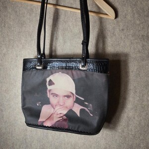 BRIGHTON Vintage COLLECTOR ITEM Black Leather Shoulder Bag image 10
