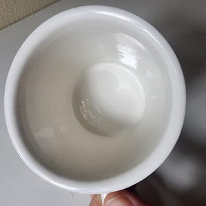 ANTHROPOLOGIE Black White "P" Letter Coffee Tea Mug Cup Bild 3