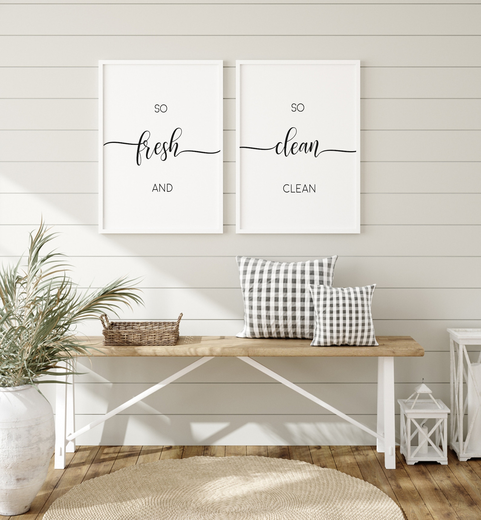 So Fresh and so Clean Clean Wall Art Bathroom Home Decor Kids Etsy